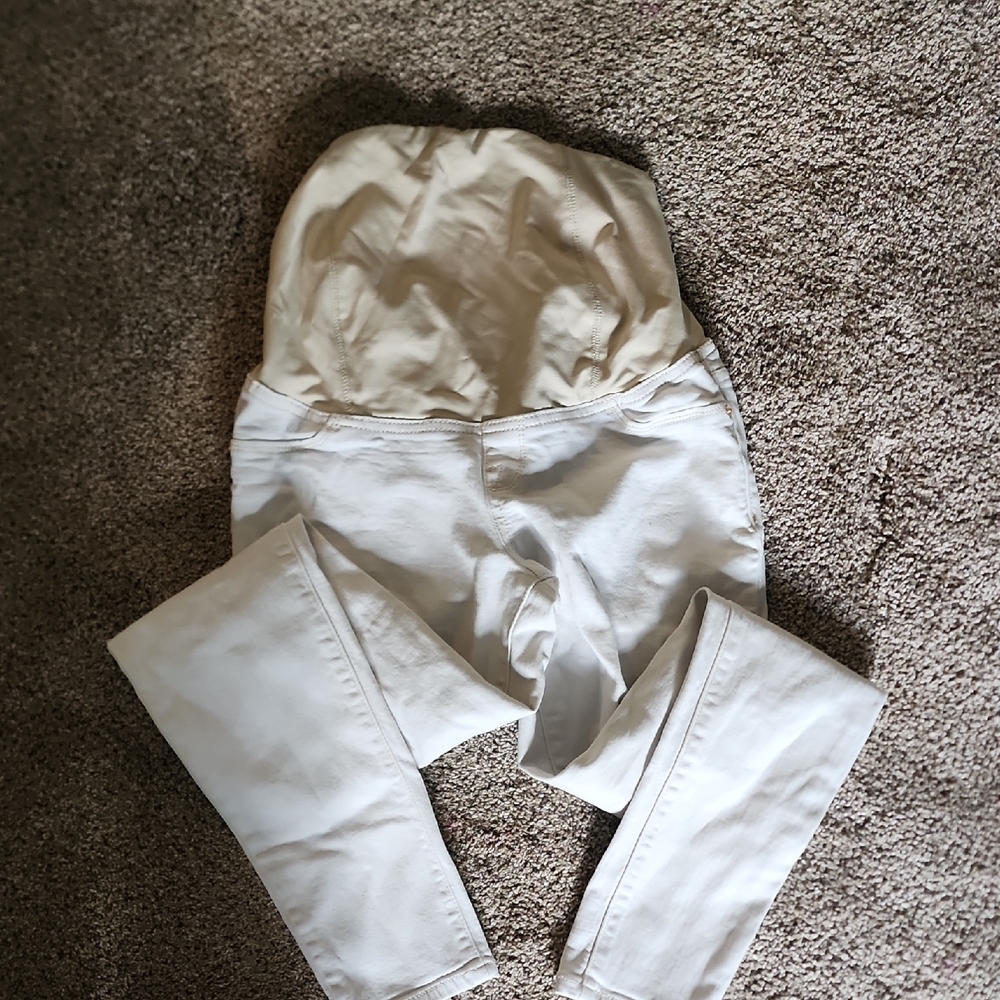 Isabel Maternity by Ingrid & Isabel Tan Skinny Pants